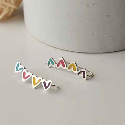 Trepadores corazon multicolor