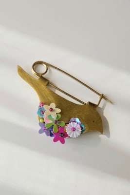 Prendedor jardines pajarito