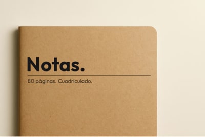 Cuaderno básico cuadros grande