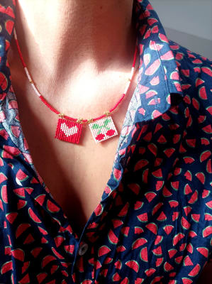 COLLAR CHERRY LOVE