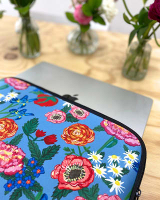 Funda de Notebook 14 pulgadas Volver a Ti celeste1