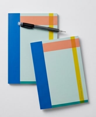 Cuaderno unisex azul