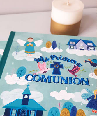 libro Mi primera comunión 2022 VERDE
