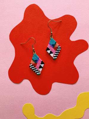 Aros rombo multicolores
