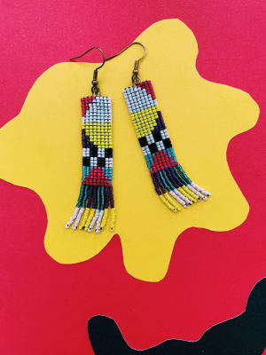 Aros bloques flecos base blanco1