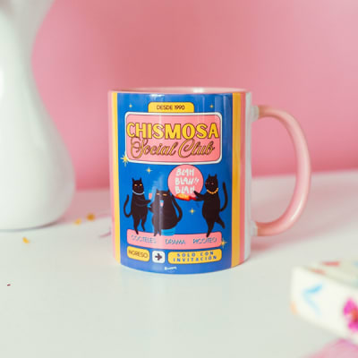 Tazón chismosa social club