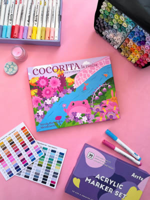 Cocorita La Ranita | Libro para colorear