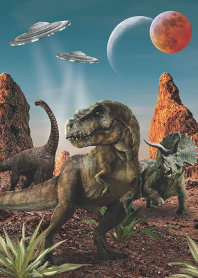 Lamina collage dinos