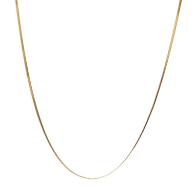 COLLAR CADENA SNAKE GOLD