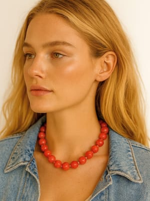 Collar Casilda Naranjo