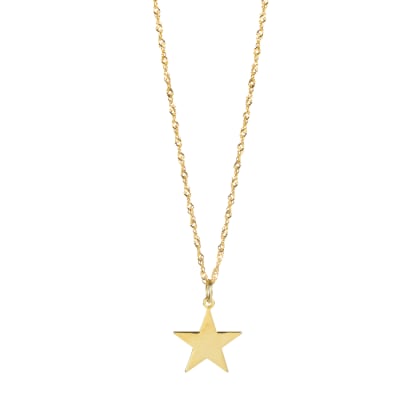COLLAR GOLD VERMEIL ESTRELLA XL