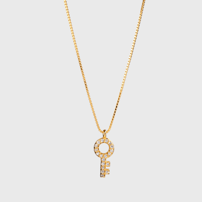 COLLAR GOLD VERMEIL LLAVE