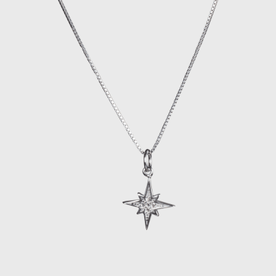 COLLAR NORTHSTAR PLATA