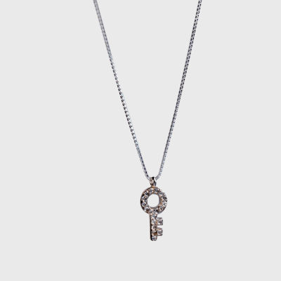 COLLAR PLATA LLAVE2