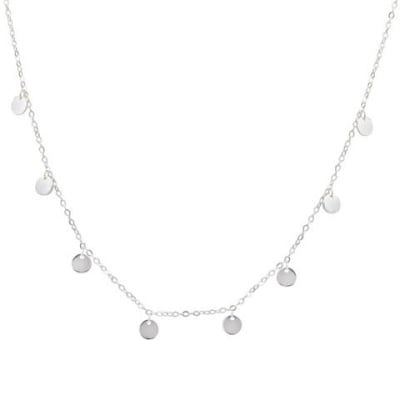 COLLAR MULTI MEDALLAS PLATA