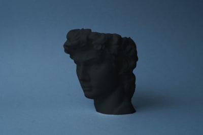 Maceta David negro1