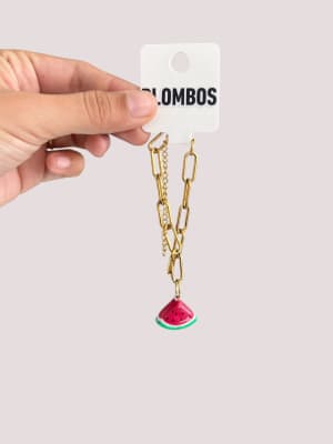 Pulsera Dije Sandía1