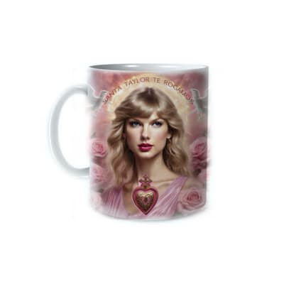 Tazón Santa Taylor Rosa