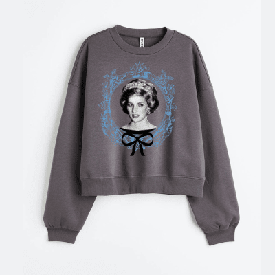 Poleron Diana Cielo Gris