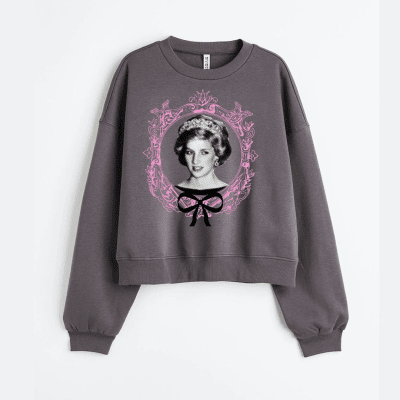 Polerón Diana Pink Gris