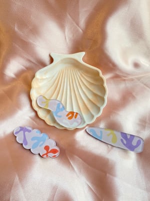 Set 3 hairclip matisse claro