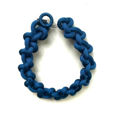 Collar FA! LOOP MAXI Azul petróleo1