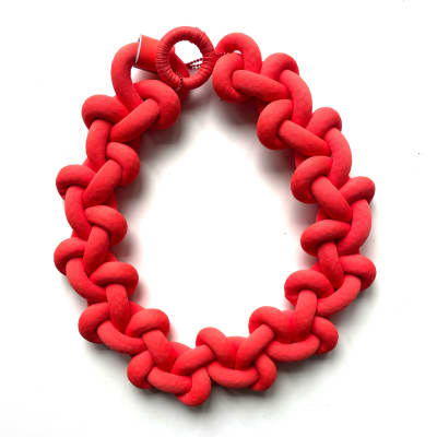 Collar FA! LOOP MAXI Mandarina1