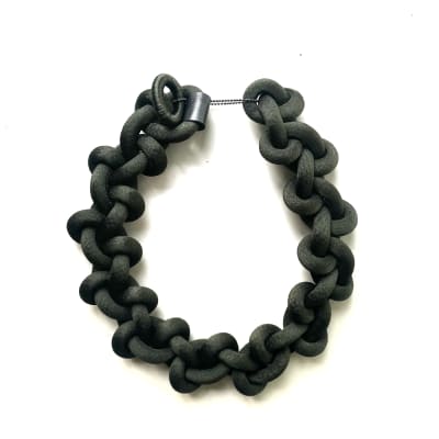 Collar FA! LOOP MAXI Verde musgo1