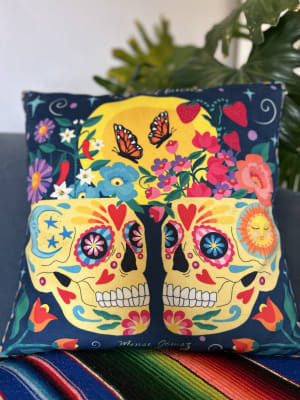 Cojin calaveras
