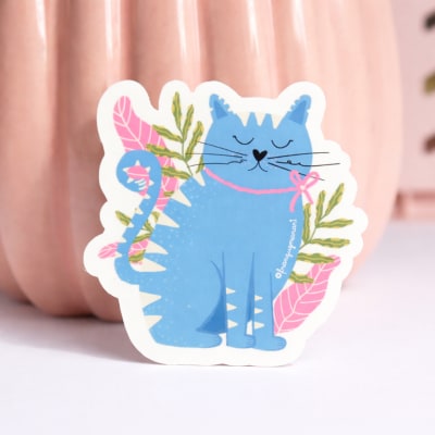 Sticker Gatito Miau