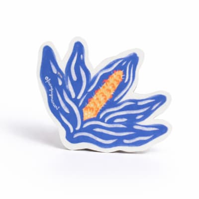 Sticker Flor Purlple1