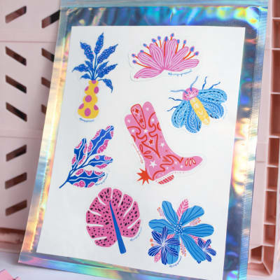 Set Sticker Fran Guzmán Art1