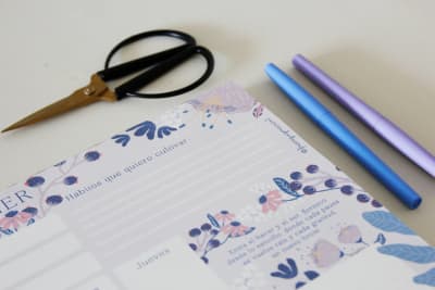 Weekly Planner Florecer5