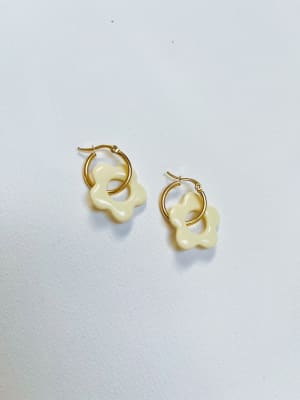Aros flor amarilo1