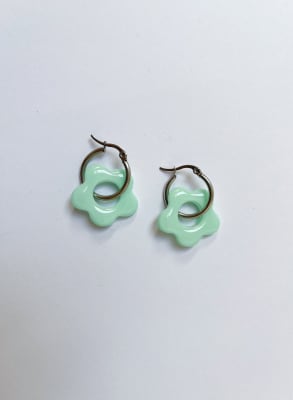 aros flor menta