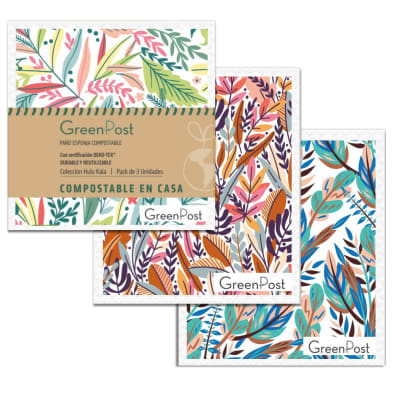 Paño Esponja Compostable HULU KALA