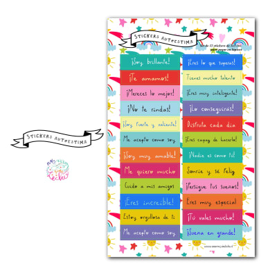 Stickers Autoestima