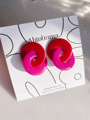 GEMINIS MINI ROJO FUCSIA1