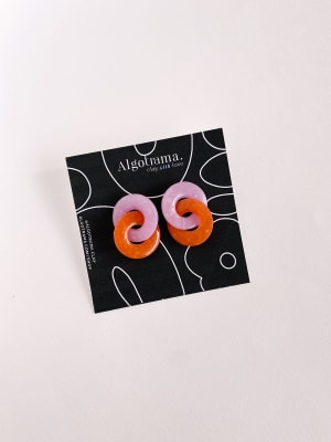 Géminis Mini rosa-naranjo