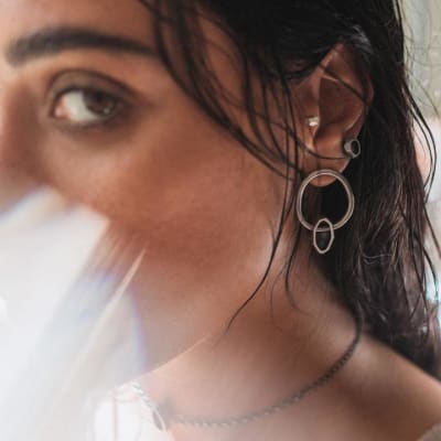 Geoda - Aros con Argollas Óxido