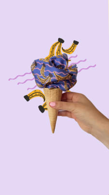 Scrunchie Bananas5