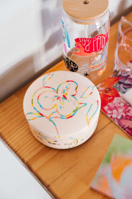 Joyero Inventemos Flores Blanco