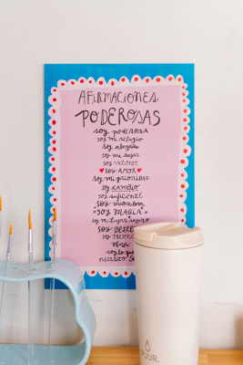 Afirmaciones Poderosas POSTER 20 x 30 Maca Lopez