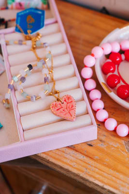 Colgante Corazon Rose