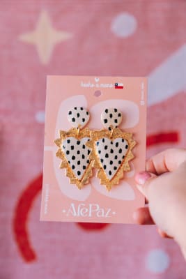 Aros Abtractos blanco y negro