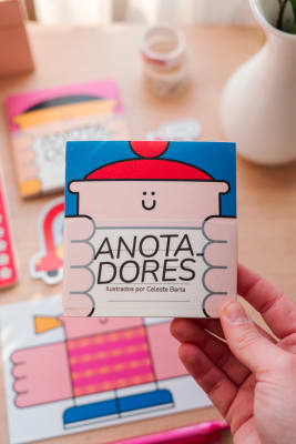 Anotadores 10 x 10 cm - 40 hojas papel bookcel