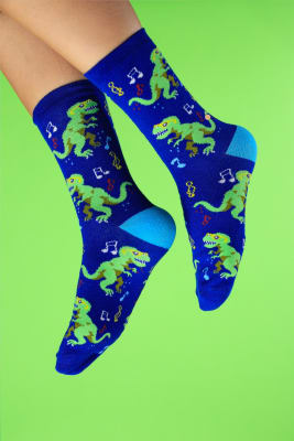 Calcetin Dinosaurio T-Rex