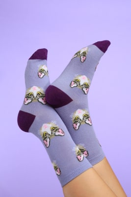 Calcetin Gato Caritas2