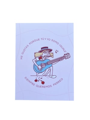 TARJETA HELGA PERREO