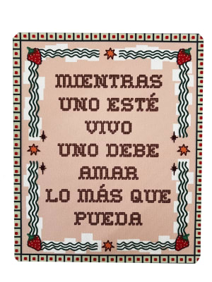 MOUSEPAD AMAR BAD BUNNY1